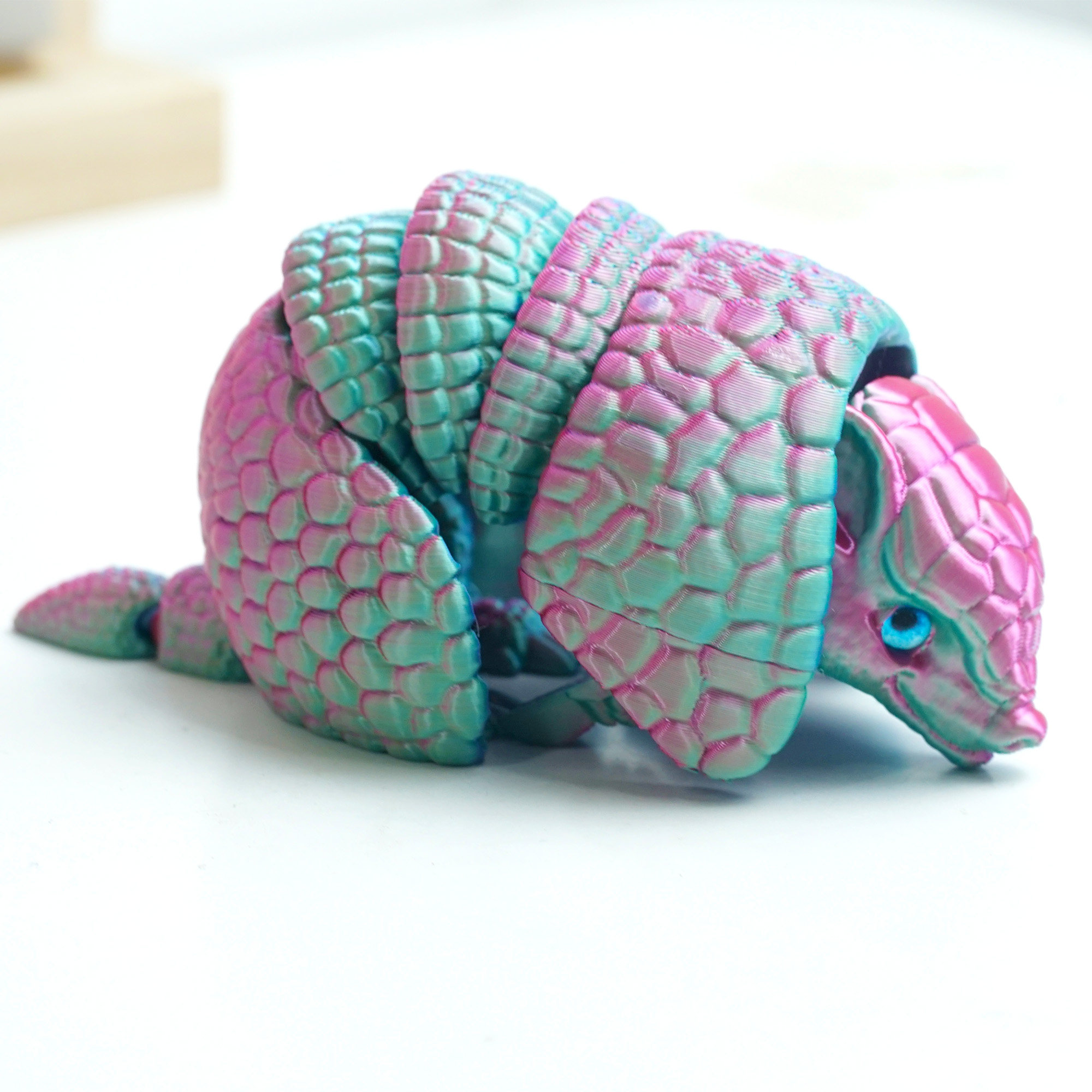 3D打印犰狳玩具立体仿真小动物装饰摆件