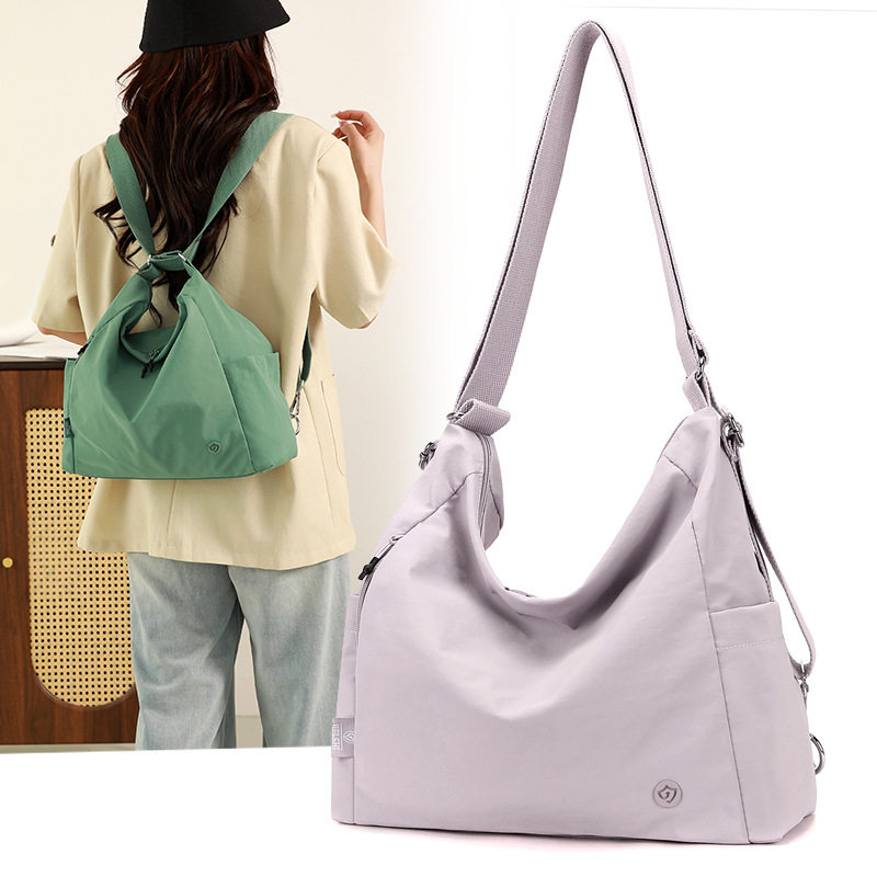 新款韩系斜挎包时尚托特包轻便大容量简约休闲单肩通勤包女双肩包