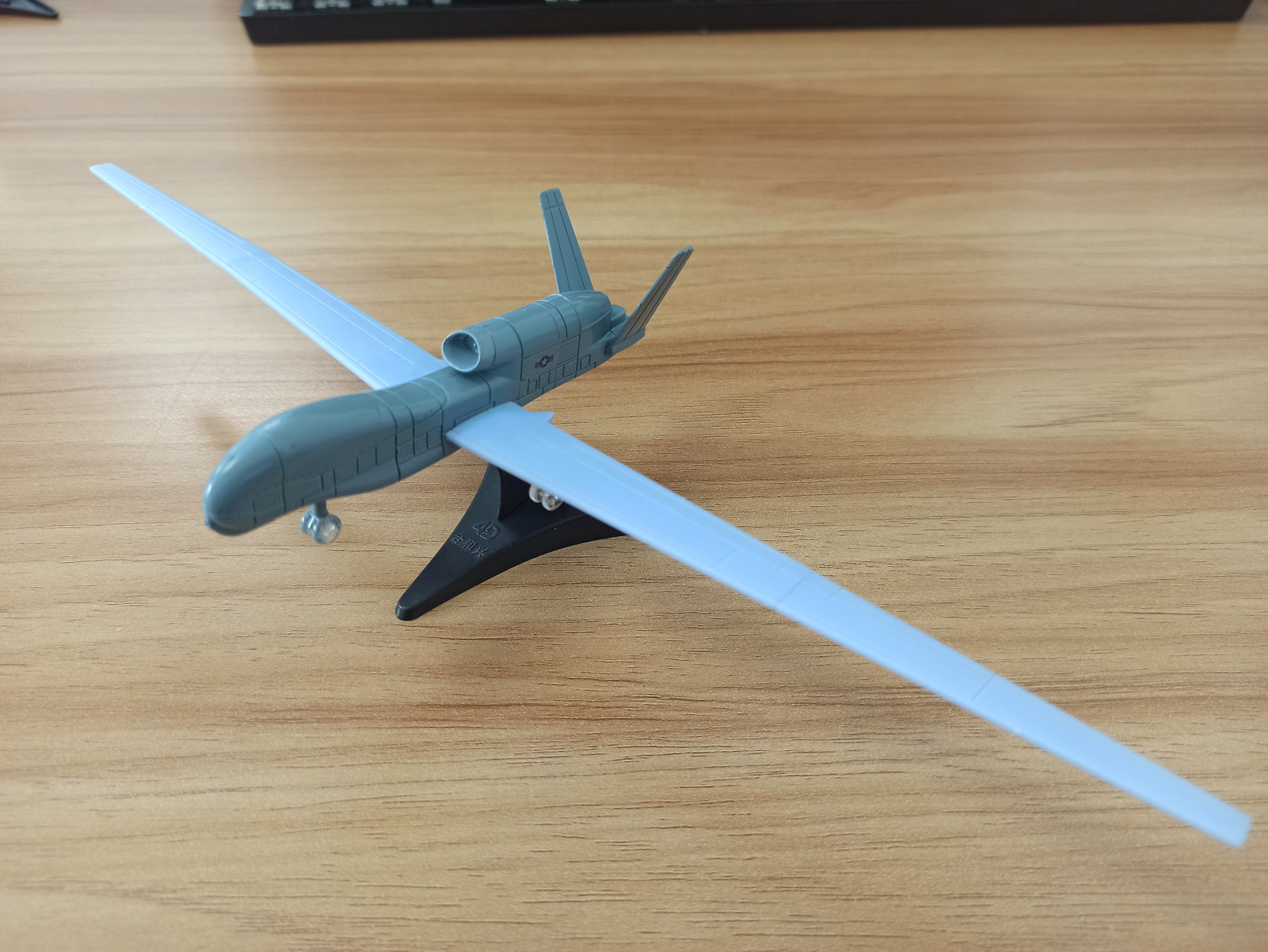成品飞机模型 美国空军rq-4a全球鹰无人机多种颜色满50包邮