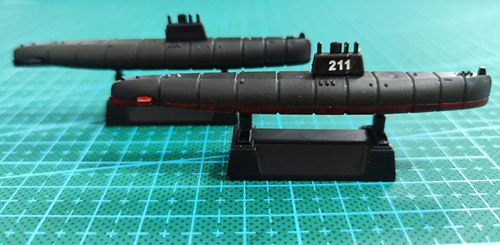 成品迷你潜艇模型中国苏联