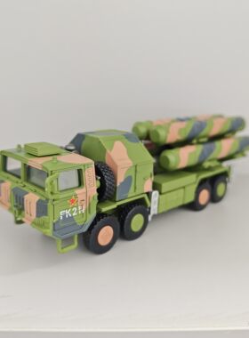 塑料成品1/72无需拼装中国红旗9防空导弹发射车满50包邮