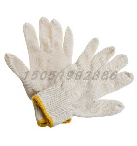 AIWIN涤棉纱手套本白细纱作业手套 (精仿)720g 10458 600g 10456