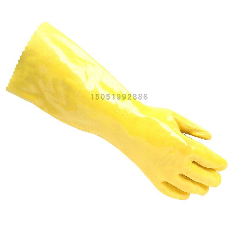 君御7907浸塑手套耐酸碱电镀棉毛劳保用品耐油防滑耐磨手套45CM,居家日用,防护手套,淘宝优惠券,粉丝福利购,淘宝优惠卷