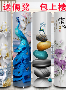 旋转鞋柜360度圆形鞋架家用门口鞋柜收纳柜一体靠墙2025新款鞋架