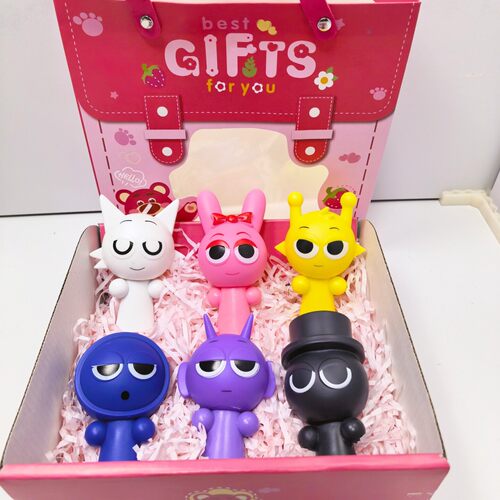 节奏盒子搪胶盲盒公仔生日礼物