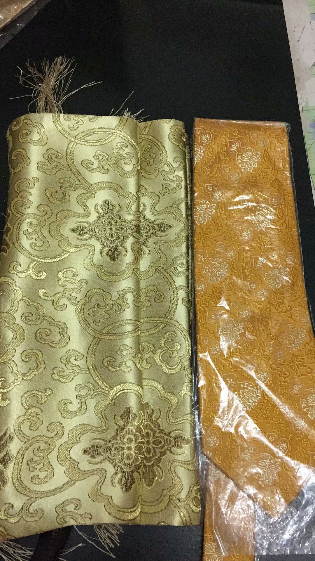 真丝 装饰 南京云锦研究所 礼品  吉祥云锦 精品披肩领带套件现货