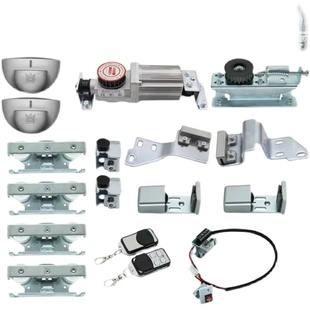 德国皇冠感应自动门电动玻璃平移门自动感应门电机机组平移门