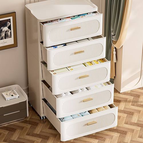 桌面抽屉收纳盒办公桌零食书桌小杂物桌下柜化妆品分隔箱置物架