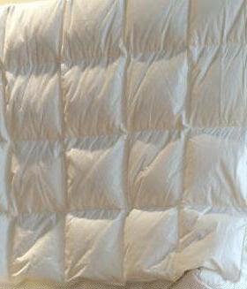 出口鹅绒被(冬被)--90%白鹅绒,280GSM，-CQG90W