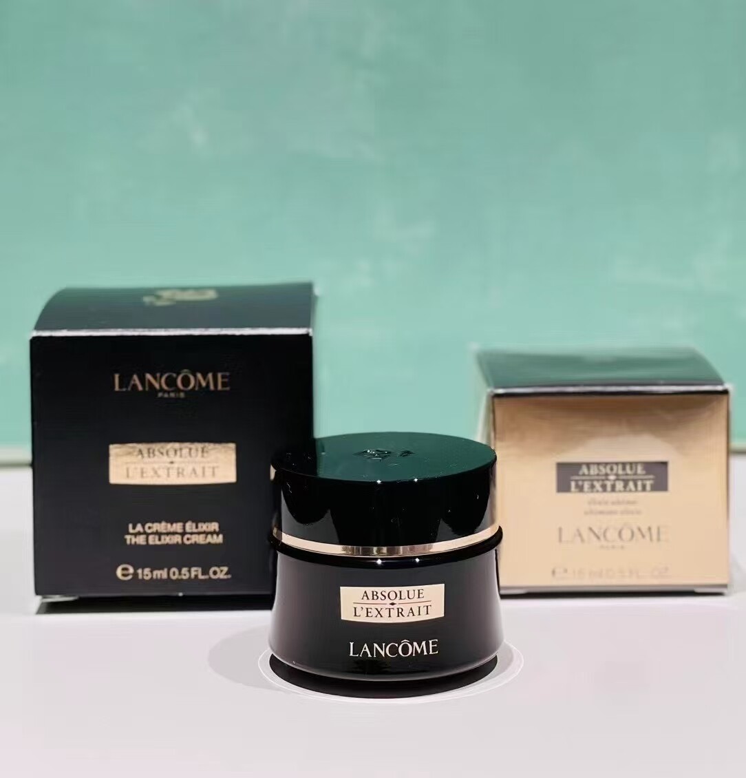 Lancome/兰蔻全新黑金面霜15ml玻色因抗皱紧致淡纹保湿滋润