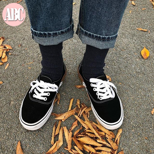 男鞋 0EE3BLK 經(jīng)典 VANS 款 休閑滑板鞋 AUTHENTIC黑白低幫帆布鞋 女鞋