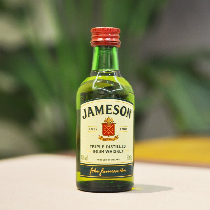 爱尔兰威士忌尊美醇50ml小瓶装进口小酒洋酒调酒基酒正品行货40度
