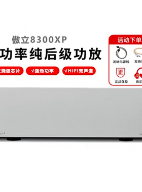 英国傲立8300XP双声道纯后级功放功率放大器大功率后级可桥接HIFI