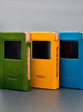 Quloos乾龙盛MUB5便携R2R解码耳放原厂牛/羊皮真皮手工皮套保护套