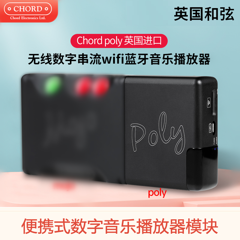 Chord/英国和弦 poly 无线wifi蓝牙串流数字音乐播放器配mojo数播