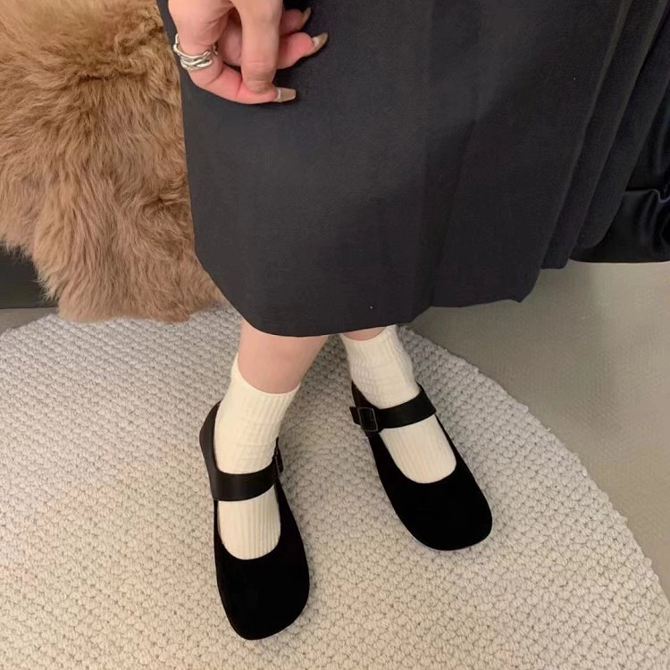 新款时尚百搭高级感舒适柔软女鞋勃肯鞋女外穿半拖鞋66-77.B24-4