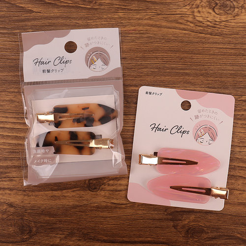 日本本土刘海夹2个装化妆头饰