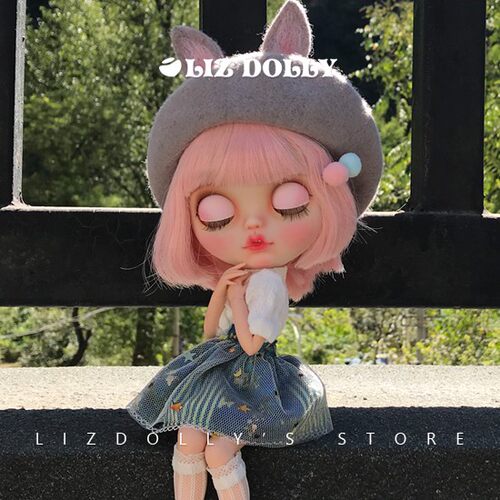 小布blythe【星纱半裙洋装套装】衬衫JB 日常MMK Azone Licca娃衣 - 封面