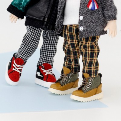 美结猪娃娃衣服粘土人