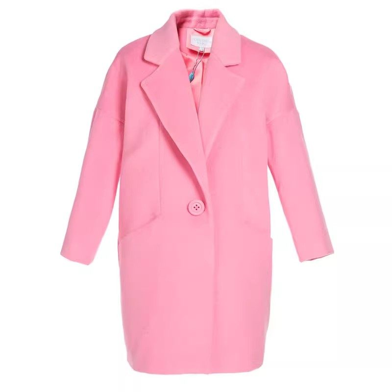 秋水伊人2025新款冬女装外套女中长款韩版修身毛呢大衣纯色F043,女装/女士精品,毛呢外套,淘宝优惠券,粉丝福利购,淘宝优惠卷