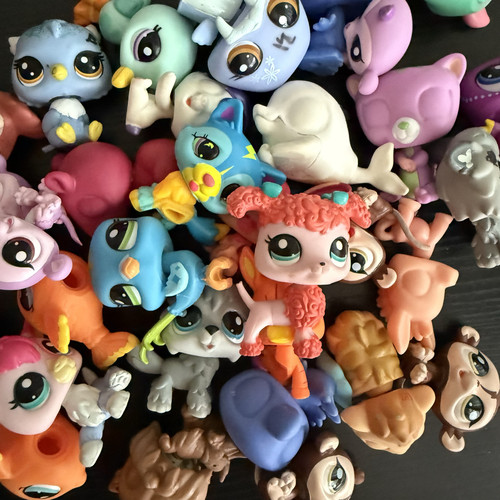 瑕疵款至Q动物L小小PS宠物屋玩具新老款孤品公仔稀有少绝正合集