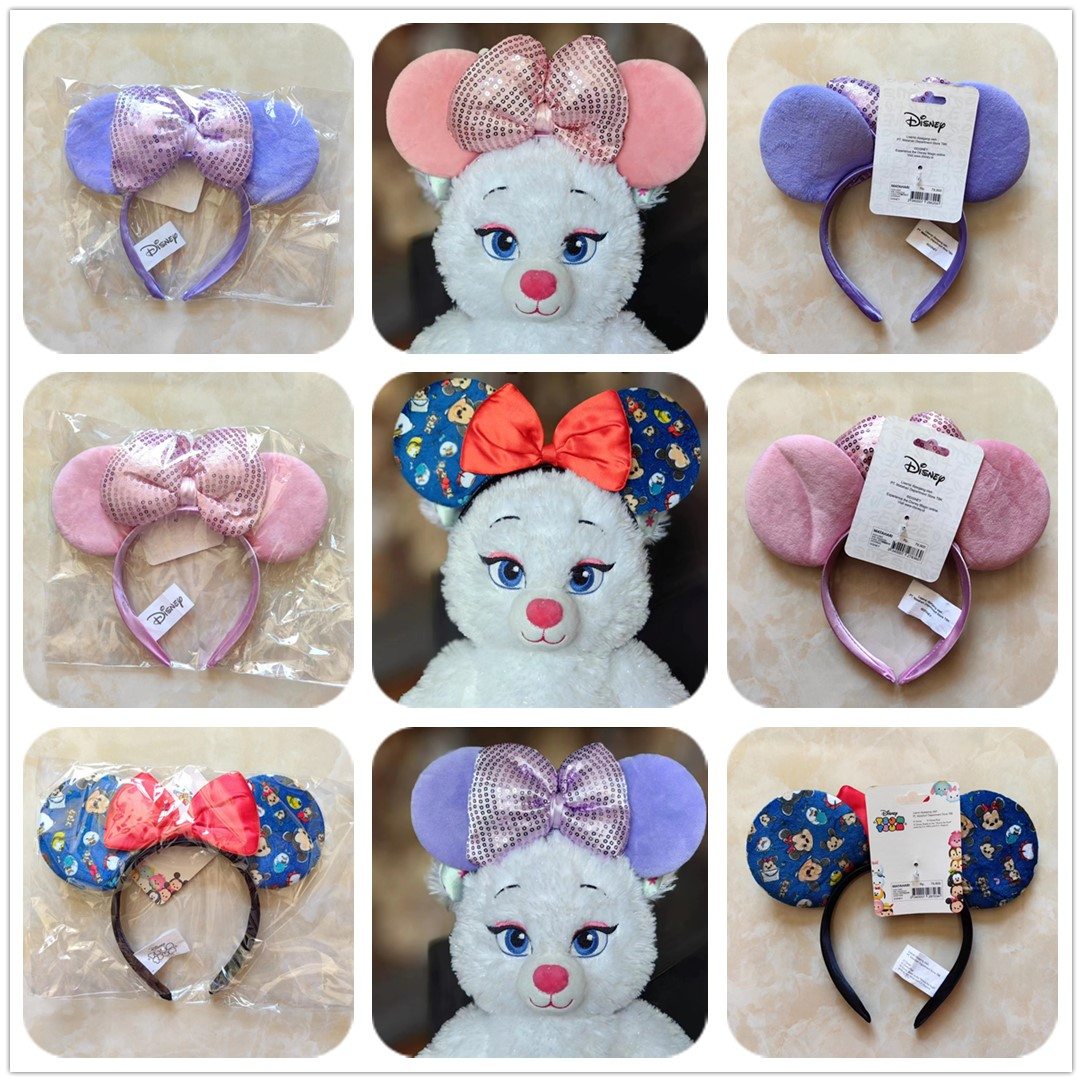 [清仓特惠]迪士尼正品发箍米老鼠成人儿童巴塞罗熊玩具公仔发卡
