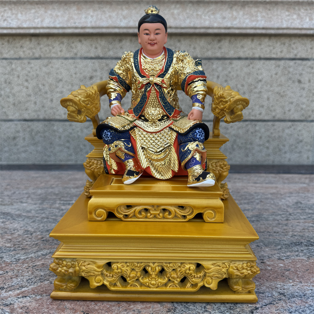 哪吒三太子中坛元帅脱身神像5寸6