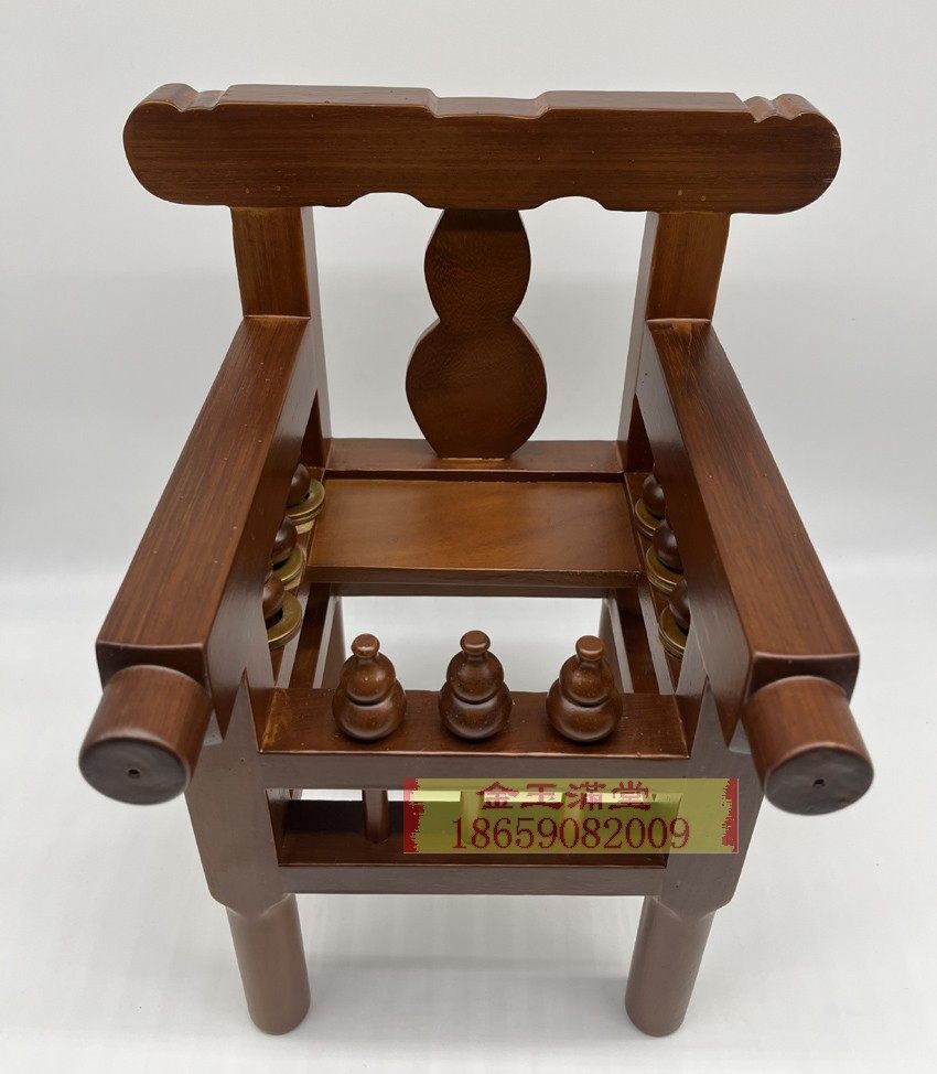 手轿实木乩童木轿扶乩神明出巡显轿神轿卯榫轿子神椅耐摔结实柚木