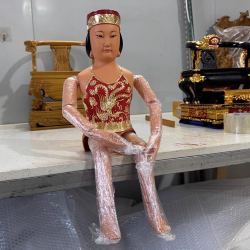 软身妈祖木雕天上圣母后娘