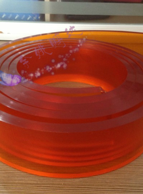 国产刮胶油性/丝印刮刀/平刮/尖刮/丝印刮胶50X9MM 一米 整卷包邮