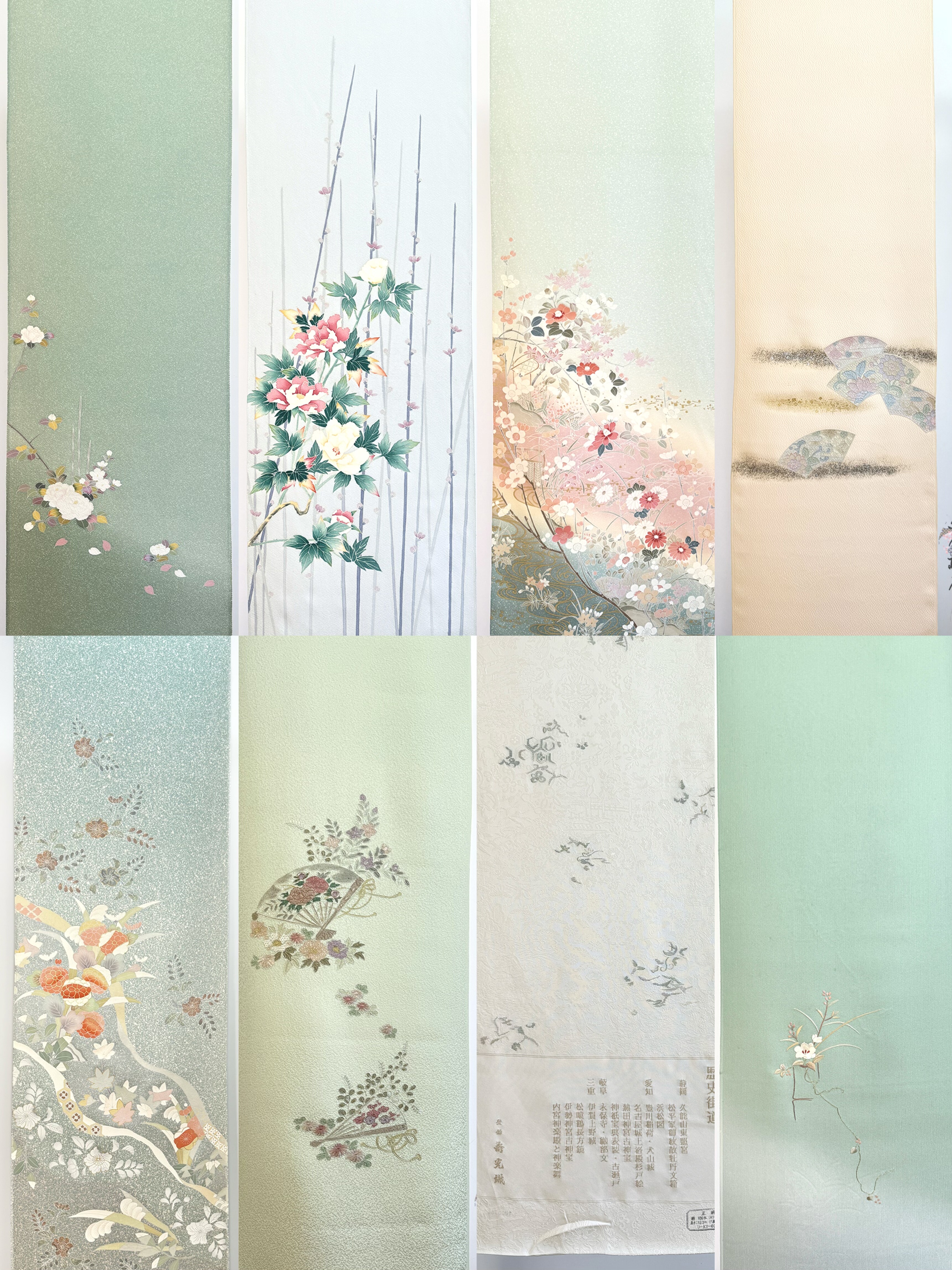 日本正绢反物正娟布料真丝面料