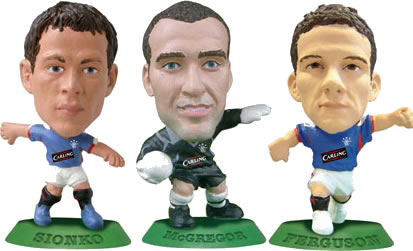 Microstars足球球星公仔人偶-格拉斯哥流浪者/Rangers