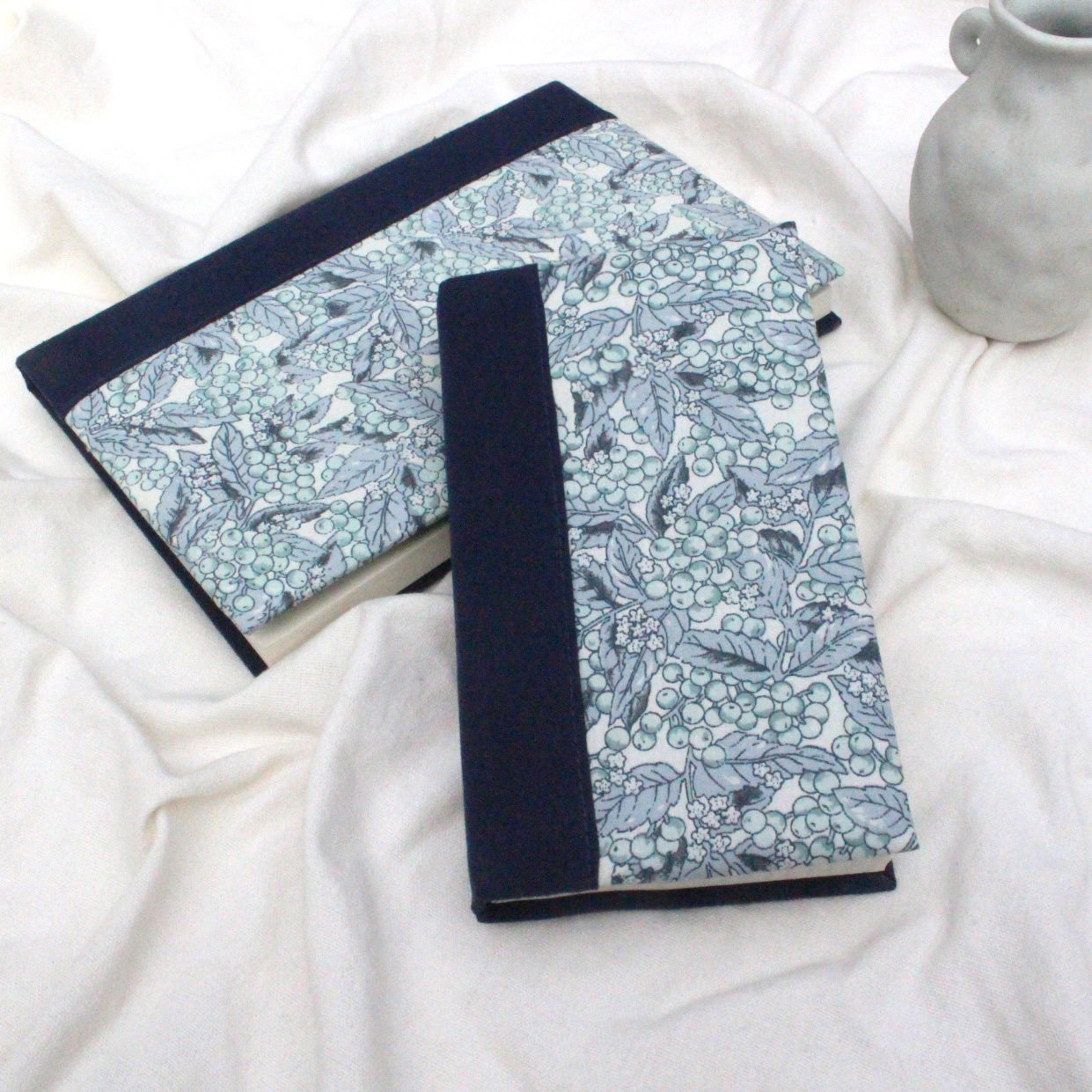 a6a5布面手账本盖章本旅游携带小本布艺笔记本记事本布面本子线装