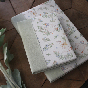 a6a5布面手账本非书衣大容量布艺笔记本记事本布面本子线装本大本