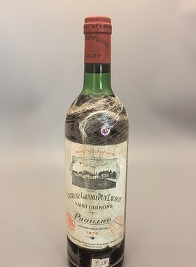 拉古斯酒庄1978年正牌干红葡萄酒法国波尔多波亚克五级列级庄307