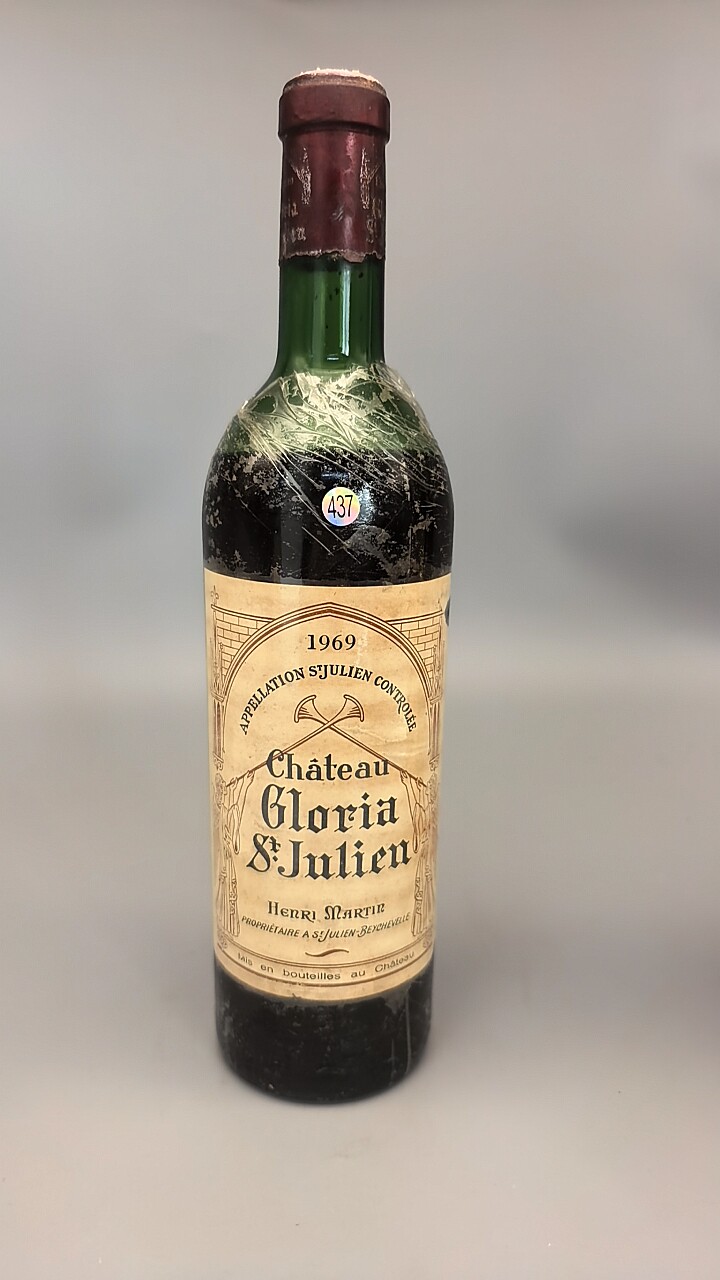 法国波尔多歌丽雅酒庄1969年437