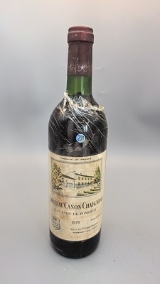 法国波尔多1978年卡农谢涅酒庄干红葡萄酒201