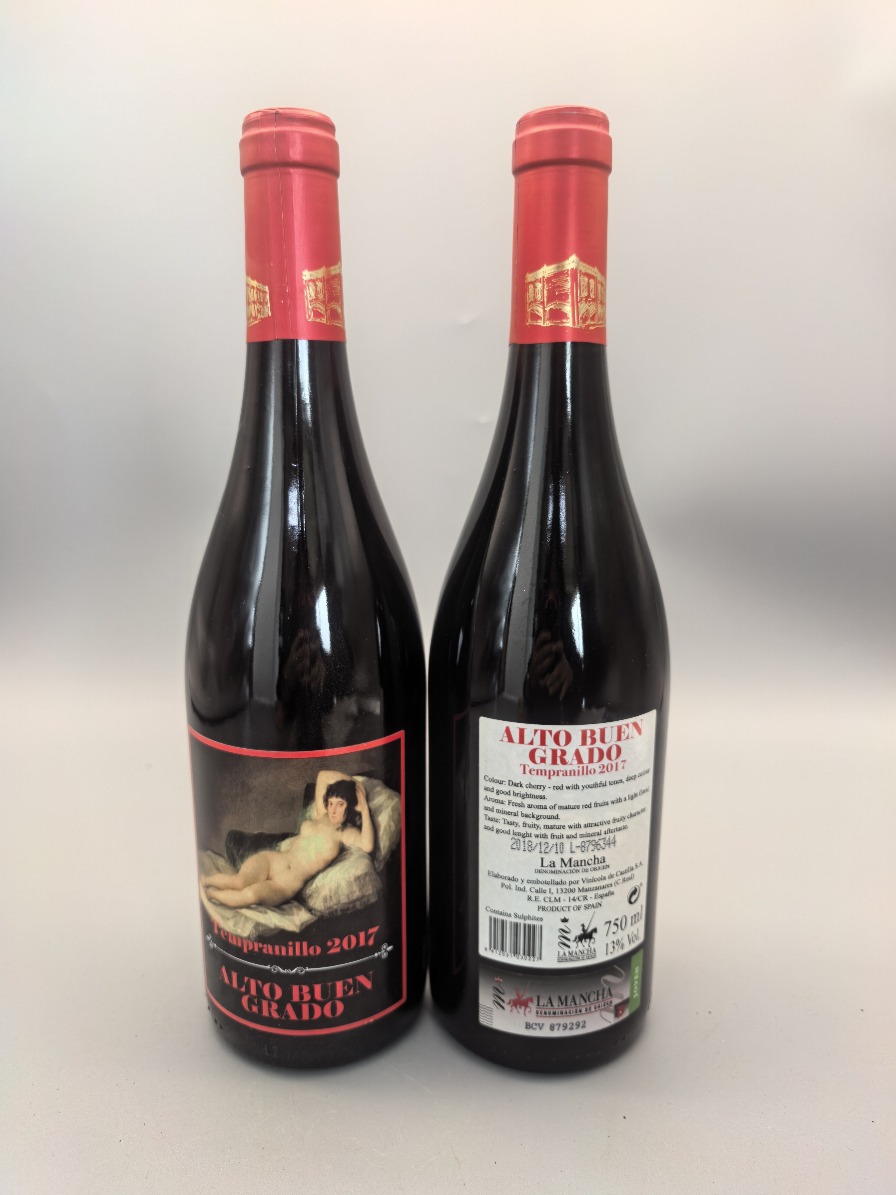 限时特惠6支装：西班牙巜的玛哈》丹魄干红葡萄酒2017年