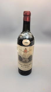 法国波尔多右岸特级1945年白马古堡干红葡萄酒（344）
