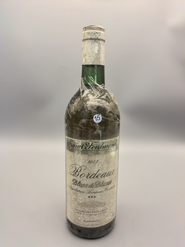 1983年圣费迪南德波尔多白中白干白葡萄酒131415