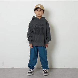 lager 出口日本原单潮牌xl成衣水洗毛圈卫衣中性款 童装