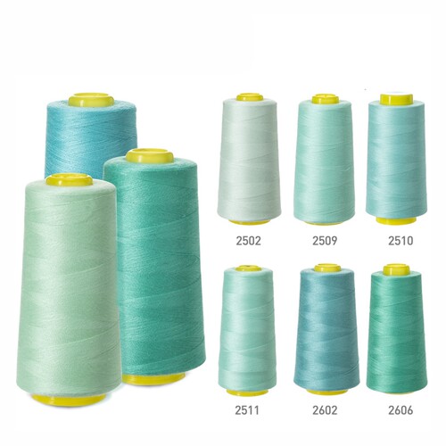 柳青牌402浅绿系手工DIY缝纫线