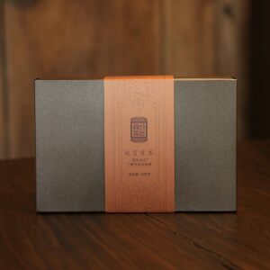 中茶安化黑茶故宫贡茶2017年 百年木仓丁酉手筑茯砖茶950g
