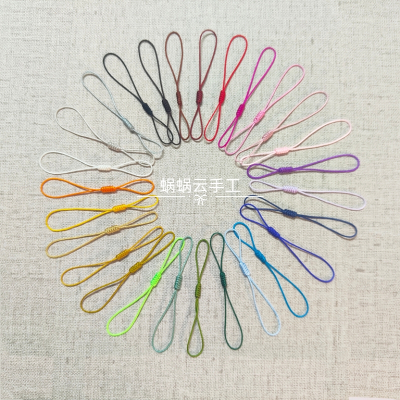 手工编织1.0双头可调节挂绳葫芦吊坠U盘门禁卡IC卡手机挂饰多用途