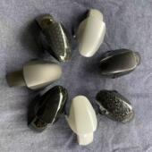 适用于9号电动车N70C N90N100碳纤维挡泥板 N80前泥瓦 M85 M95