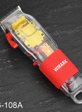 WMARK透明理发器推子 油头电推剪 理发剪NG-108热卖充电 发廊