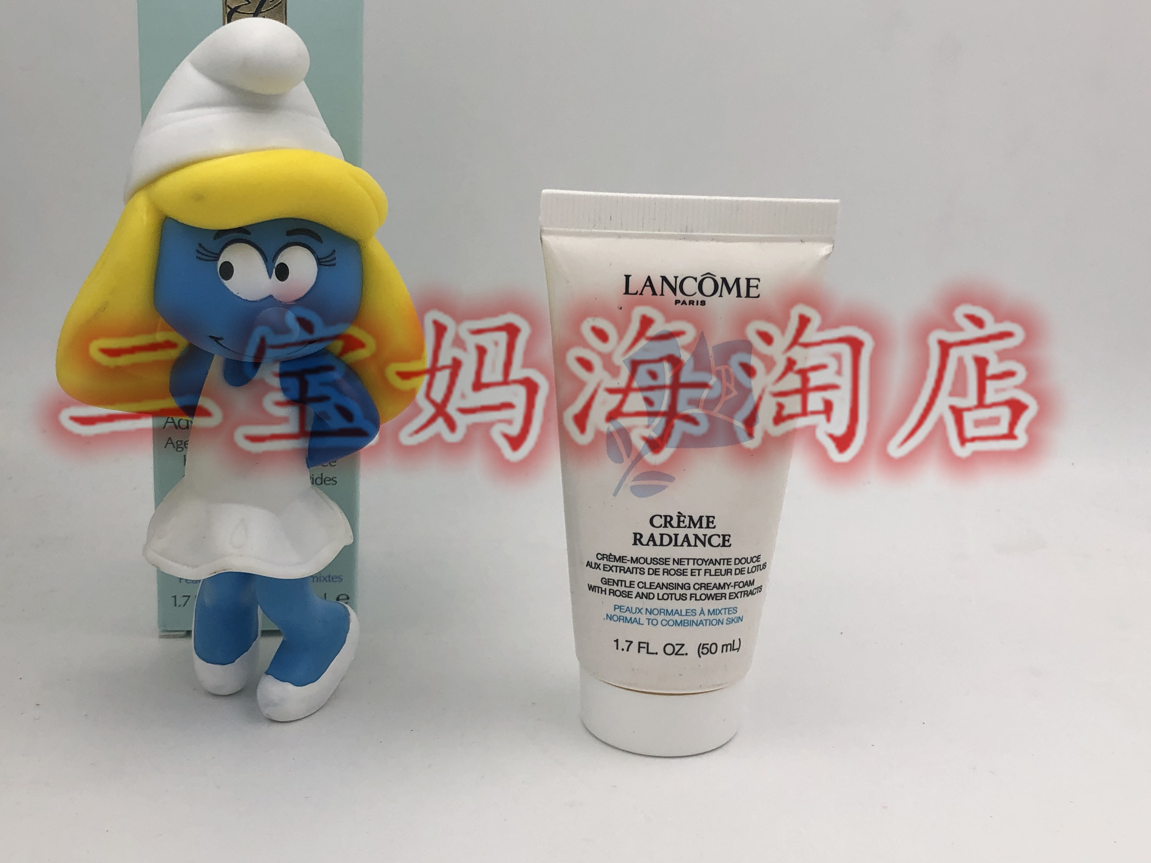 美国 兰蔻清莹柔肤洁面乳泡沫洗面奶50ml/125ml 深层清洁控油包邮