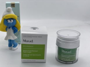 美国Murad A醇晚霜视黄醇面霜15ml/50ml紧致保湿滋润细纹小样