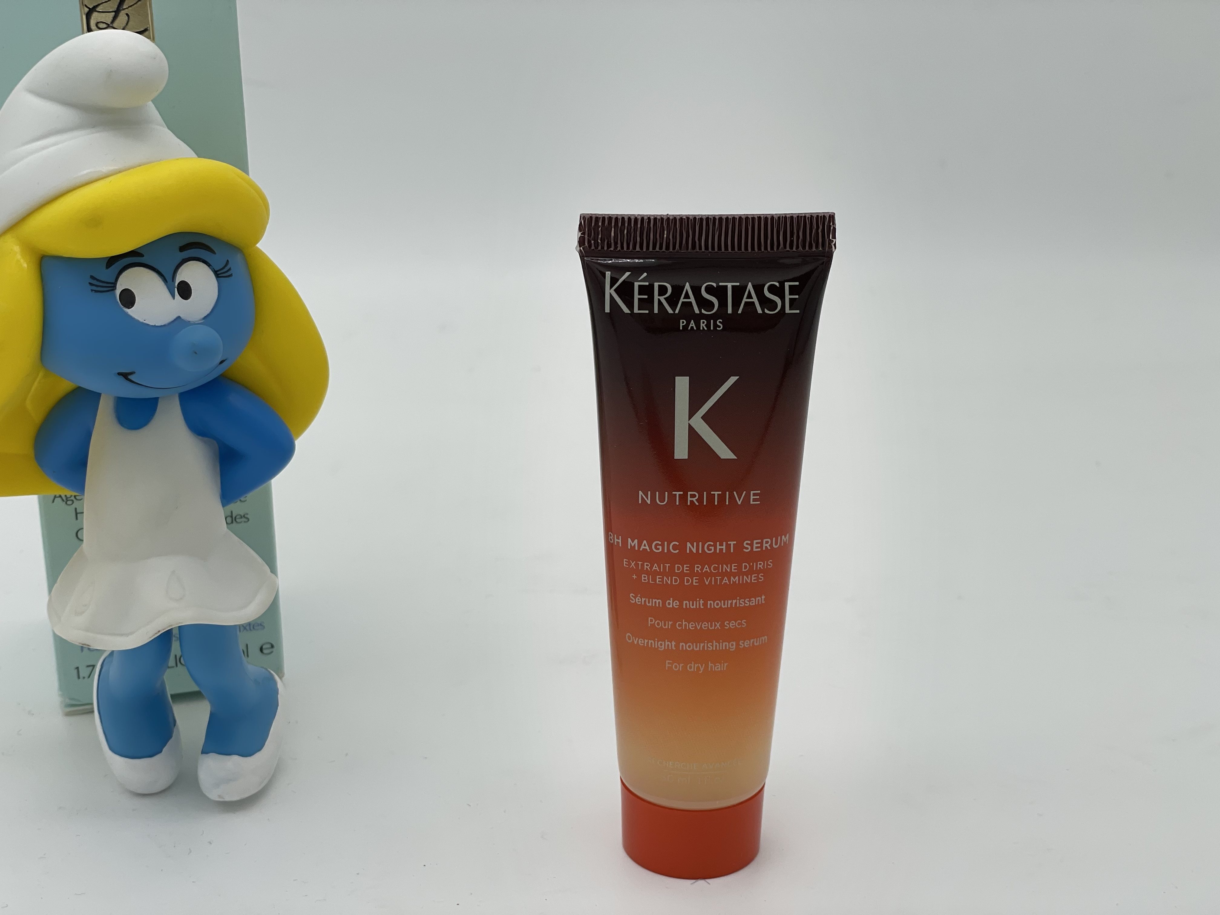 美国卡诗karastase8h夜间魔术精华修护6ml30ml中小样免洗护发精油