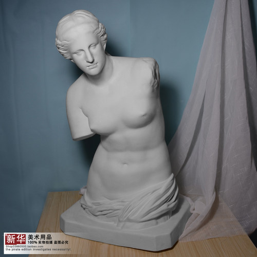 半身维纳斯石膏像半身像石膏头像胸像美术绘画素描静物写生教具